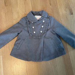NWT Janie and Jack Gray Wool Jacket